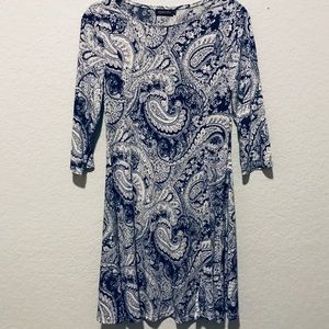 REBORN FIT AND FLARE DRESS